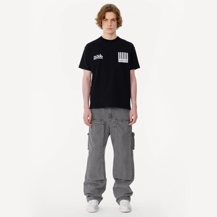 LV Short Sleeve Tee Cotton T-shirt HFHLTX024