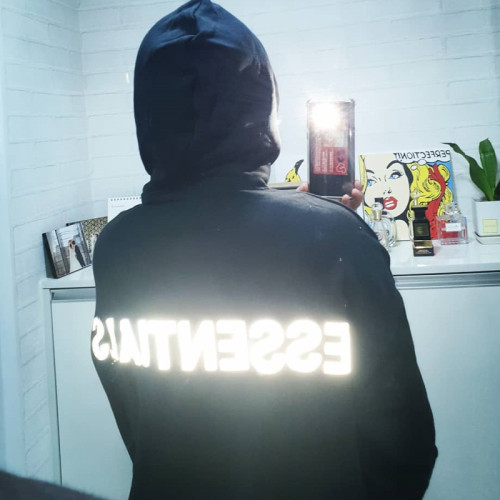 Fear Of God Essentials Pullover Hoodie 3M Reflective HFLSWY311