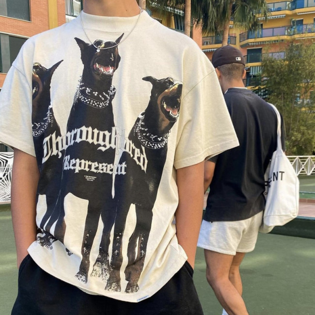 REPRESENT black doberman tee FZTX175
