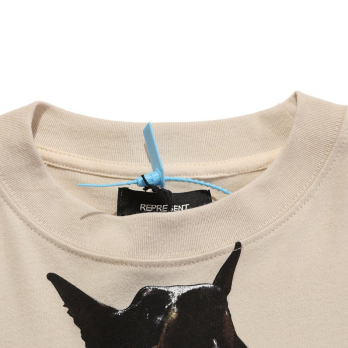 REPRESENT black doberman tee FZTX175