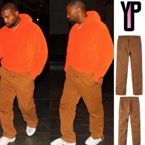 Yeezy season 1 distressed panelled cargo pants FZKZ032