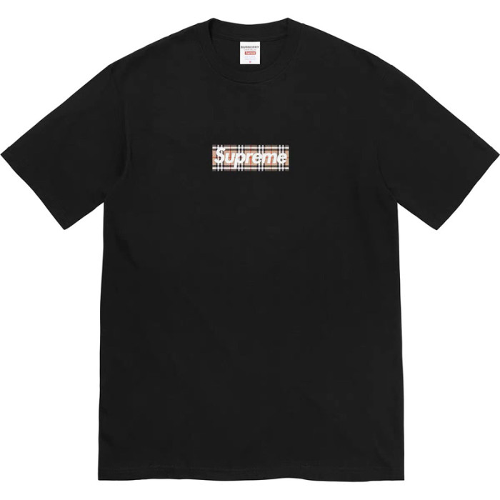 Supreme 22SS Burberry Box Logo Tee FZTX317