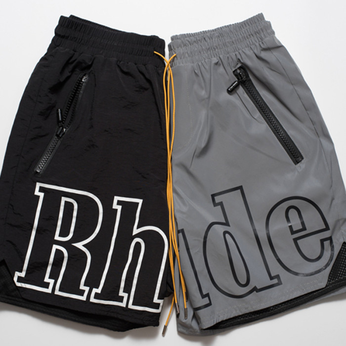 RHUDE 19SS 3M Reflective shorts FZKZ058