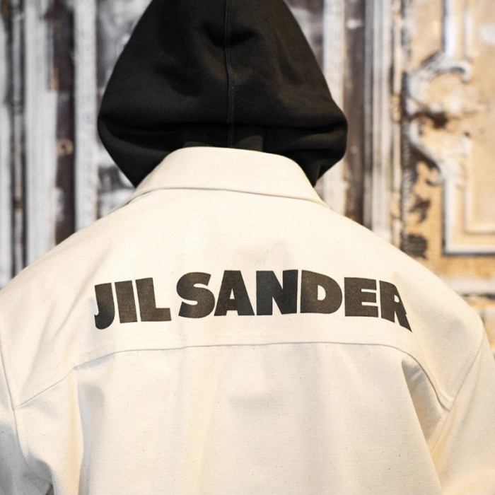JIL SANDER logo printed shirt FZCS023