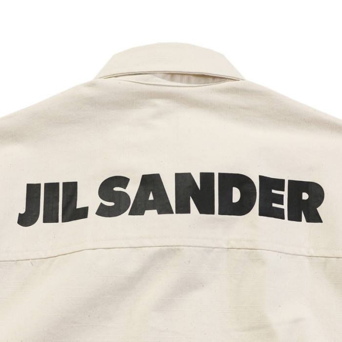 JIL SANDER logo printed shirt FZCS023