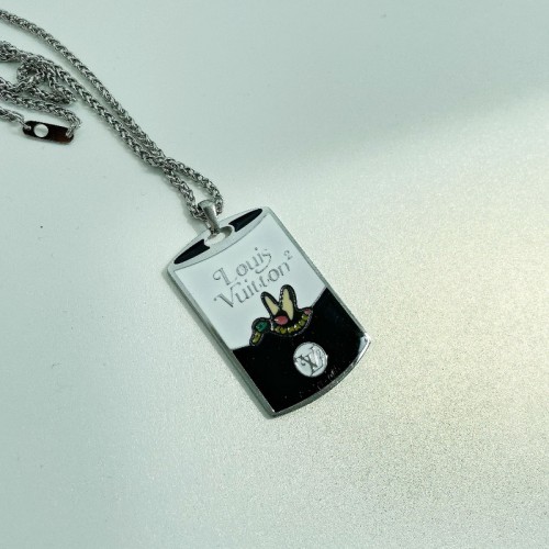 LV X Nigo duck Necklace FZXL019