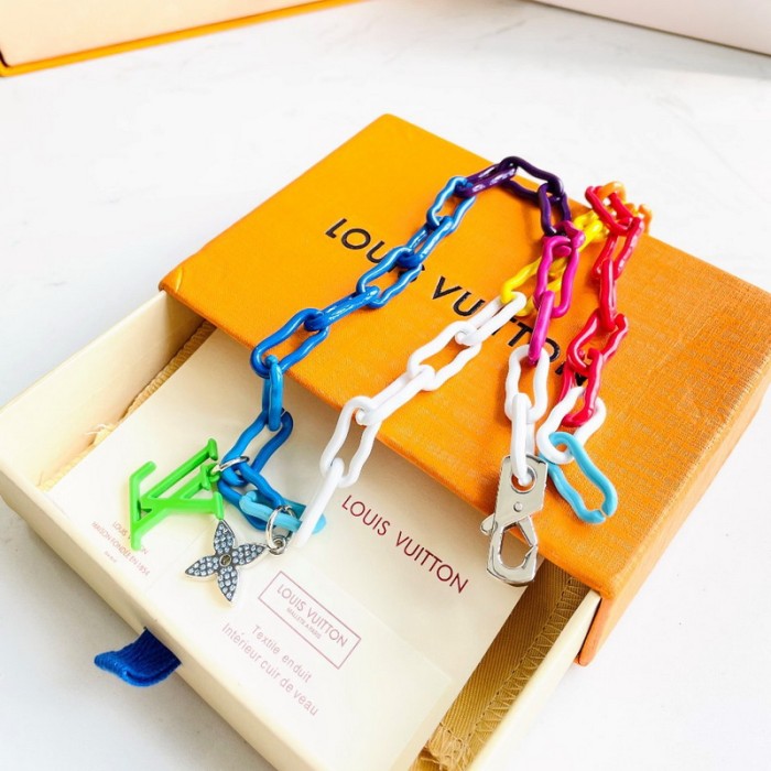 LV RAINBOW CHARMS Bracelet Necklace FZXL003