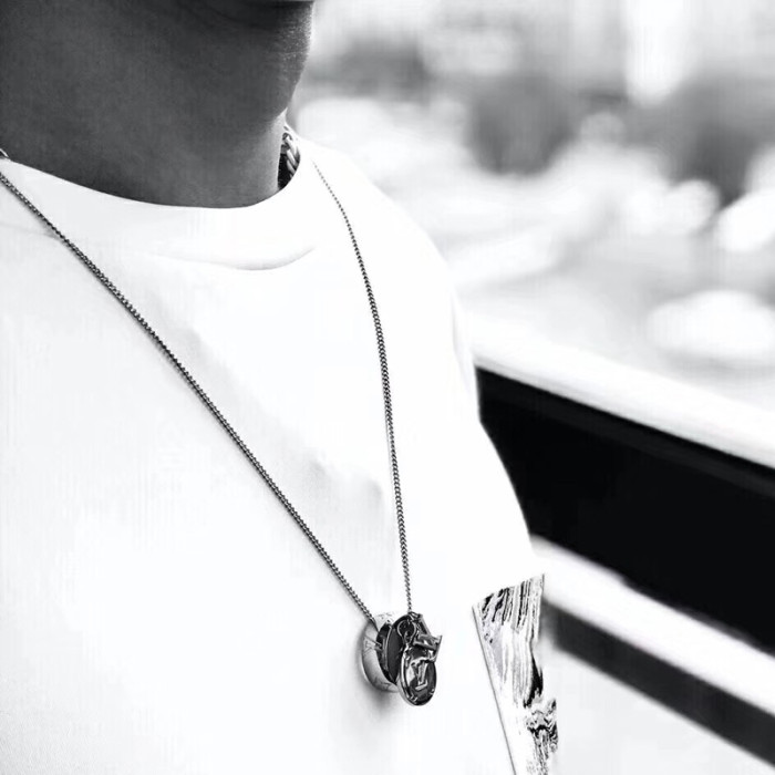 LV monogram ring necklace FZXL021