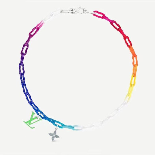 LV RAINBOW CHARMS Bracelet Necklace FZXL003