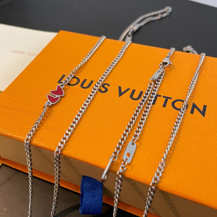 LV X Human made duck necklace FZXL005