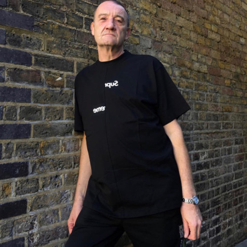 Supreme x CDG 18FW Split Box Logo Tee FZTX663