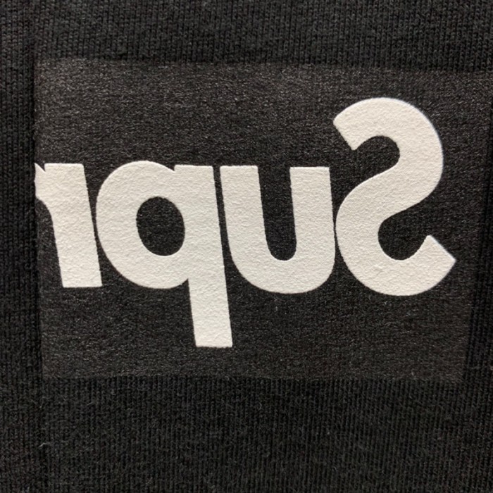 Supreme x CDG 18FW Split Box Logo Tee FZTX663