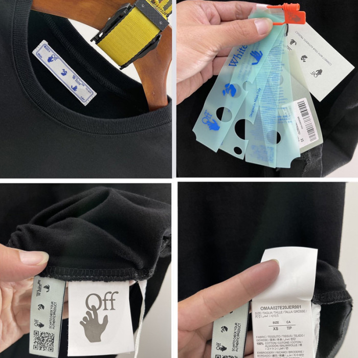 Off White slogan tee FZTX744