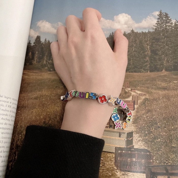 LV monogram Bracelet necklace FZPJ010