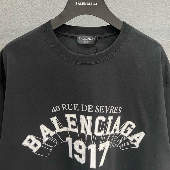 Balenciaga 1917 3D Logo tee FZTX1219