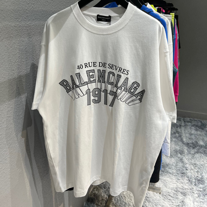 Balenciaga 1917 3D Logo tee FZTX1219