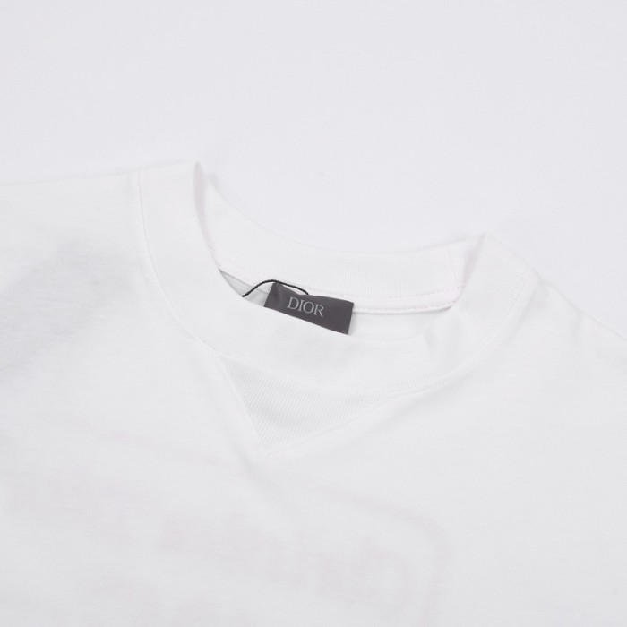 Dior CD 1947 embroidery tee FZTX1231