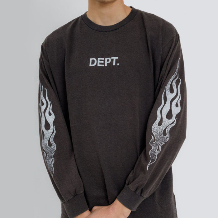 Gallery Dept. Flames Long Sleeve T-shirt FZTX1226