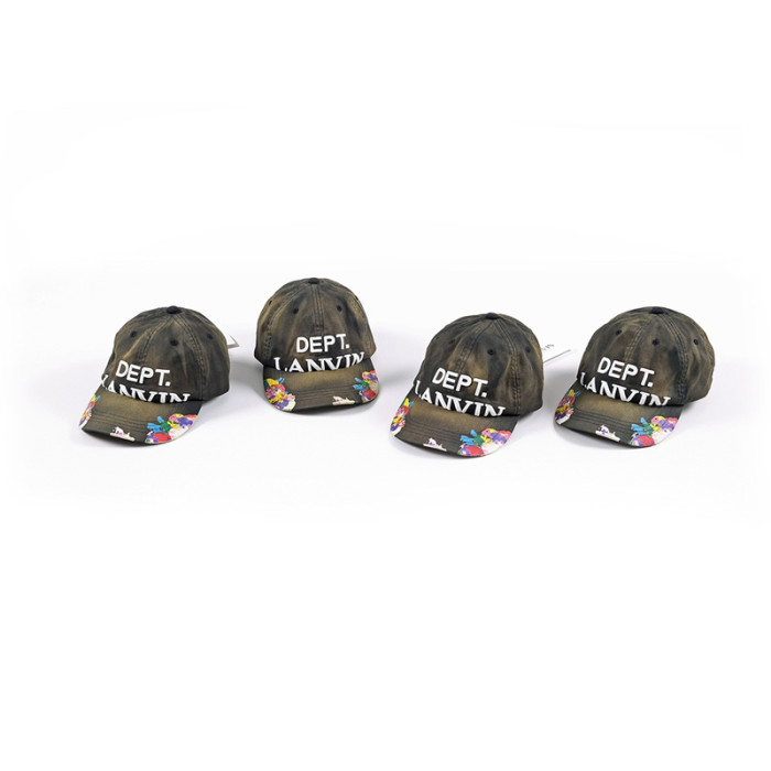 Gallery Dept X Lanvin embroidery hat FZMZ020
