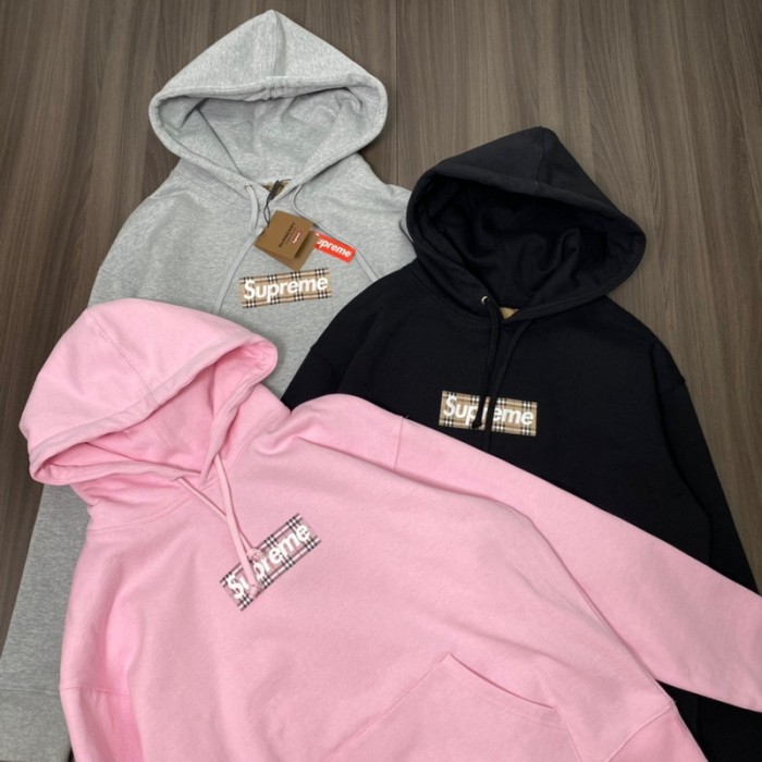 SUPREME X BURBERRY BOX LOGO HOODED FZWY194