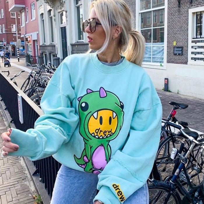 Drew house Dinosaur sweatshirts FZWY198