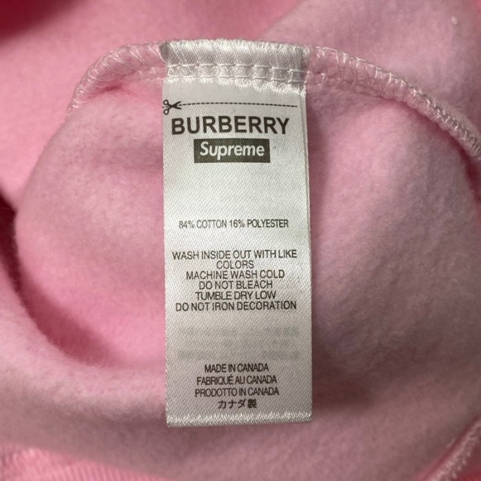 SUPREME X BURBERRY BOX LOGO HOODED FZWY194