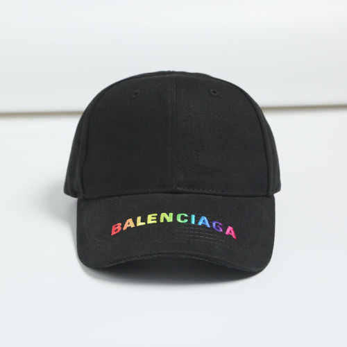 Balenciaga rainbow embroidery baseball cap FZMZ023