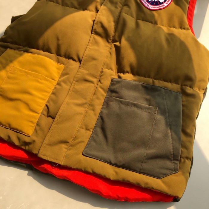 Canada Goose X Rhude X NBA down coat vest FZJK220