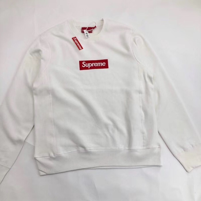 18FW+15FW Supreme box logo crewneck HFLSWY243