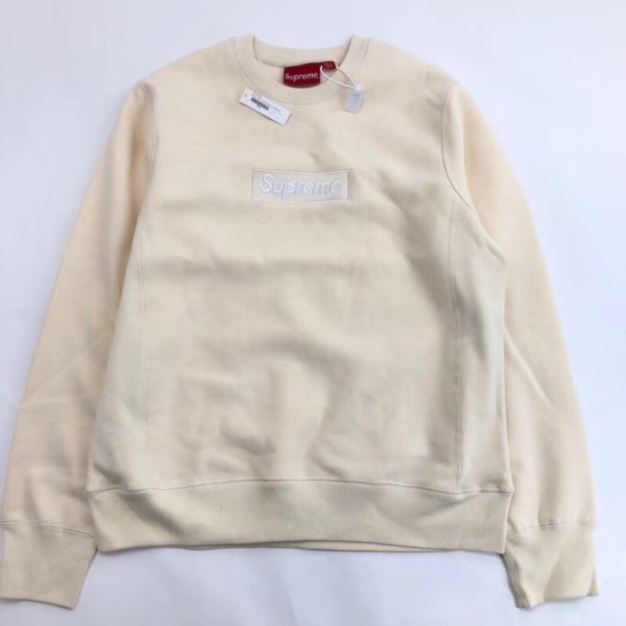 18FW+15FW Supreme box logo crewneck HFLSWY243