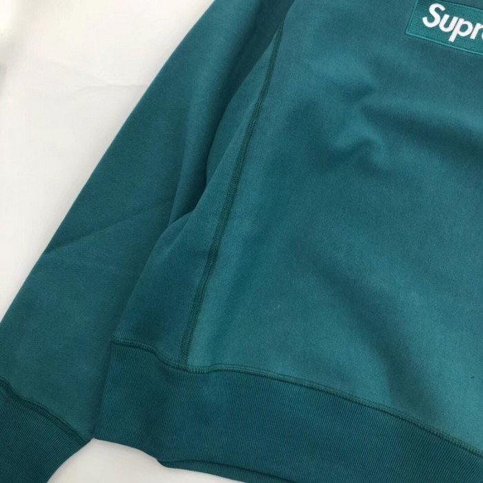 18FW+15FW Supreme box logo crewneck HFLSWY243