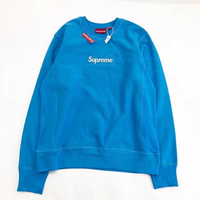 18FW+15FW Supreme box logo crewneck HFLSWY243