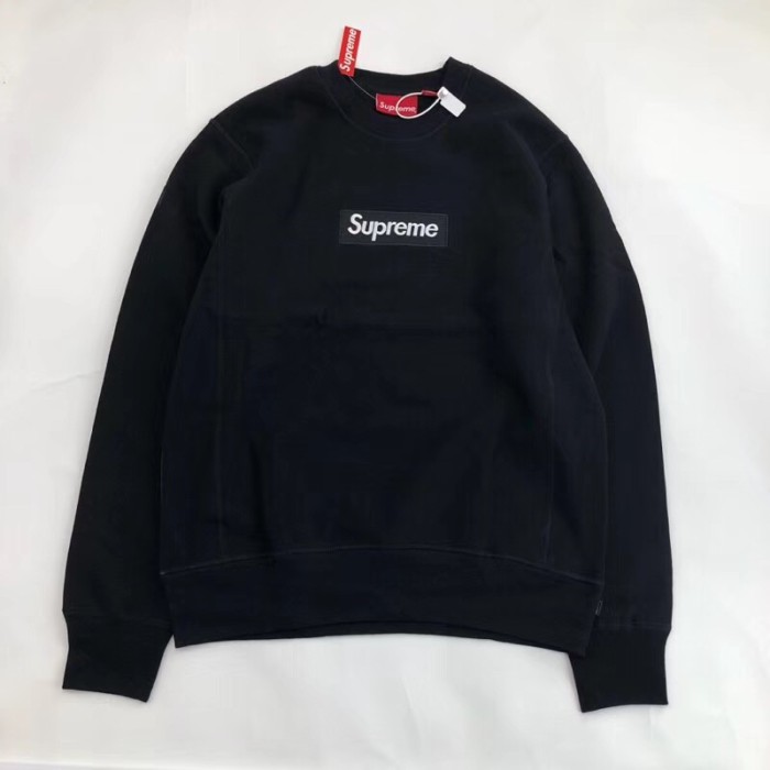 18FW+15FW Supreme box logo crewneck HFLSWY243