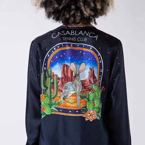 Casablanca Starry rabbit cactus shirts FZCS165