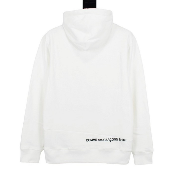 Supreme x CDG 18FW Split Box Logo Hooded Sweatshirt FZWY0819