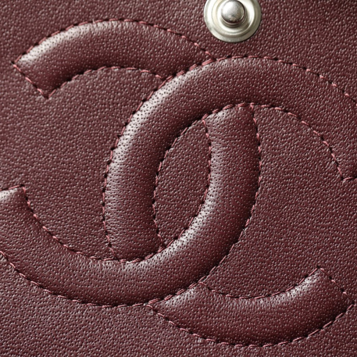 Chanel classic flap Medium Cowhide caviar FZBB025 15.5cm*25.5cm*6.5cm