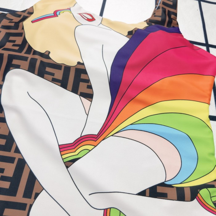 FENDI one-piece swimwear FZYZ026