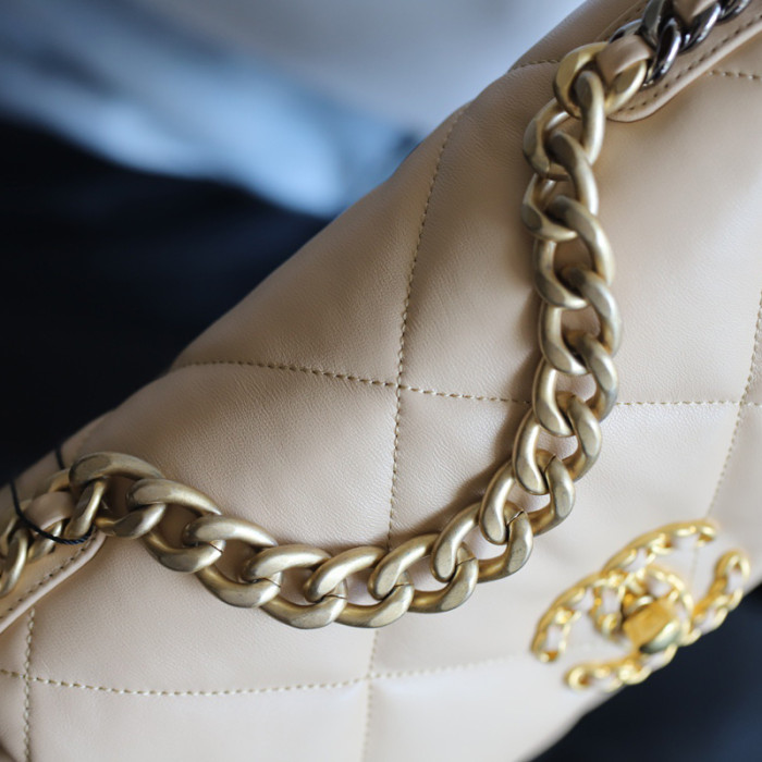 Chanel 19 bag Goat skin FZBB028 16cm*26cm*9cm