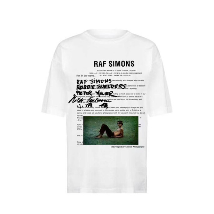 Raf Simons tee FZTX1555 