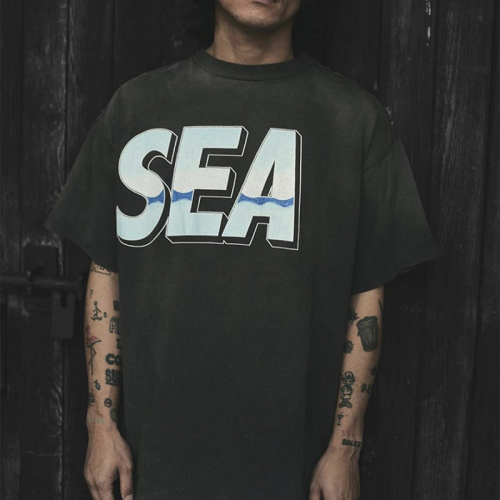 SAINT MICHAEL x WIND AND SEA TEE FZTX1572