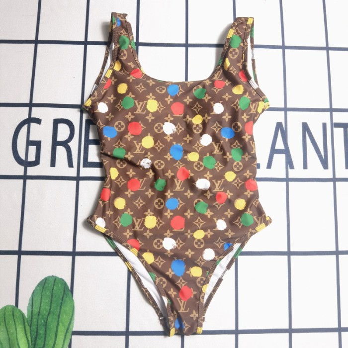 LV X Yayoi Kusama one-piece swimwear FZYZ033
