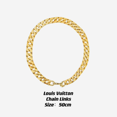 LV chain links Bracelet necklace FZXL054