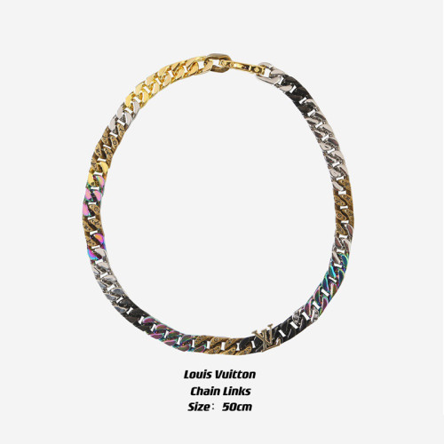 LV chain links Bracelet necklace FZXL053