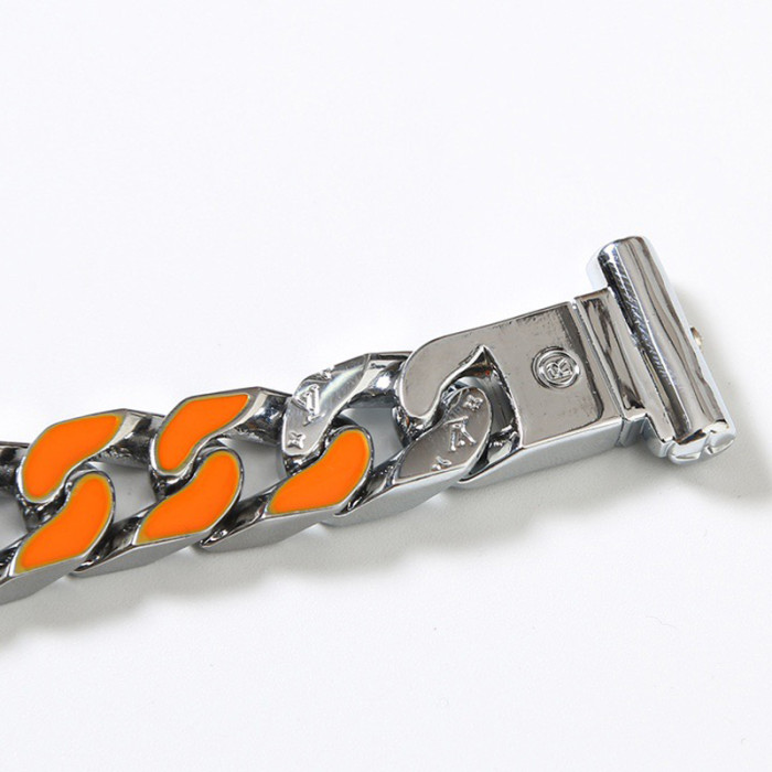 LV chain links patches Bracelet necklace FZXL046