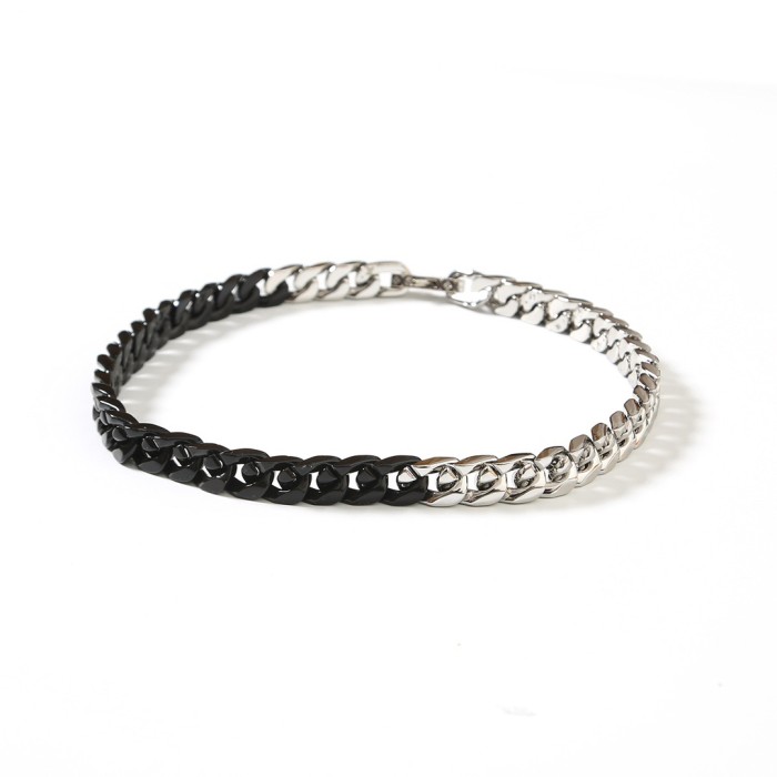 LV chain links patches Bracelet necklace FZXL050