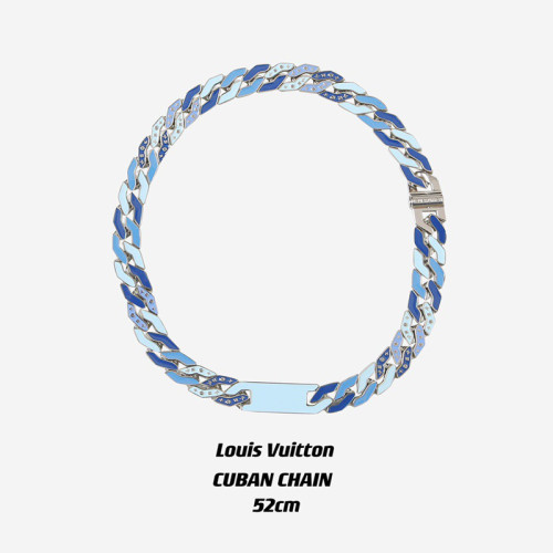 LV CUBAN CHAIN Bracelet necklace FZXL051