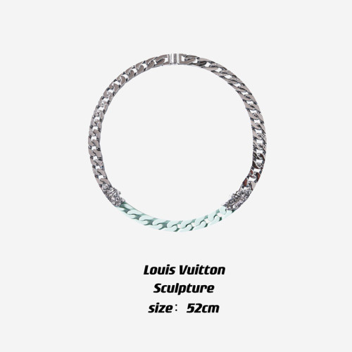 LV Scuplture Bracelet Necklace FZXL060