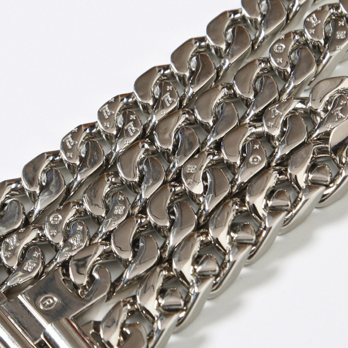 LV chain links patches Bracelet necklace FZXL055