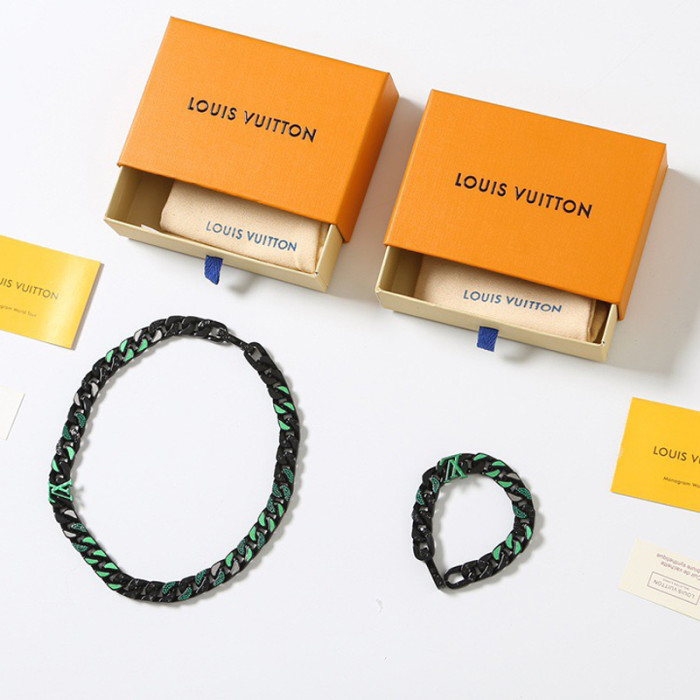 LV 2054 Bracelet necklace FZXL052