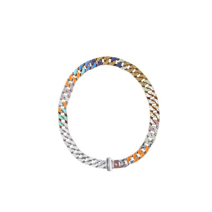 LV chain links patches Bracelet necklace FZXL046